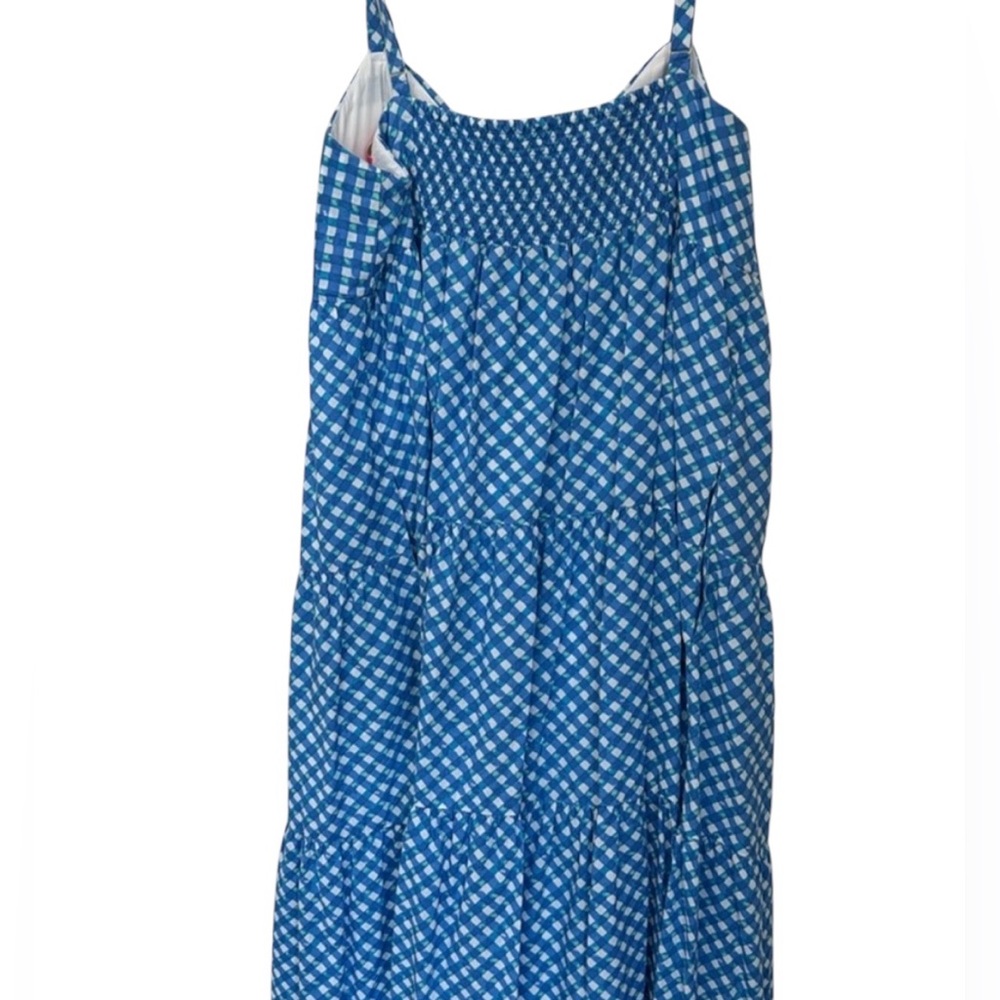 Lilly Pulitzer Shylee Cotton Maxi Dress Boca Double Checking Maxi Polka Dot - Picture 14 of 14